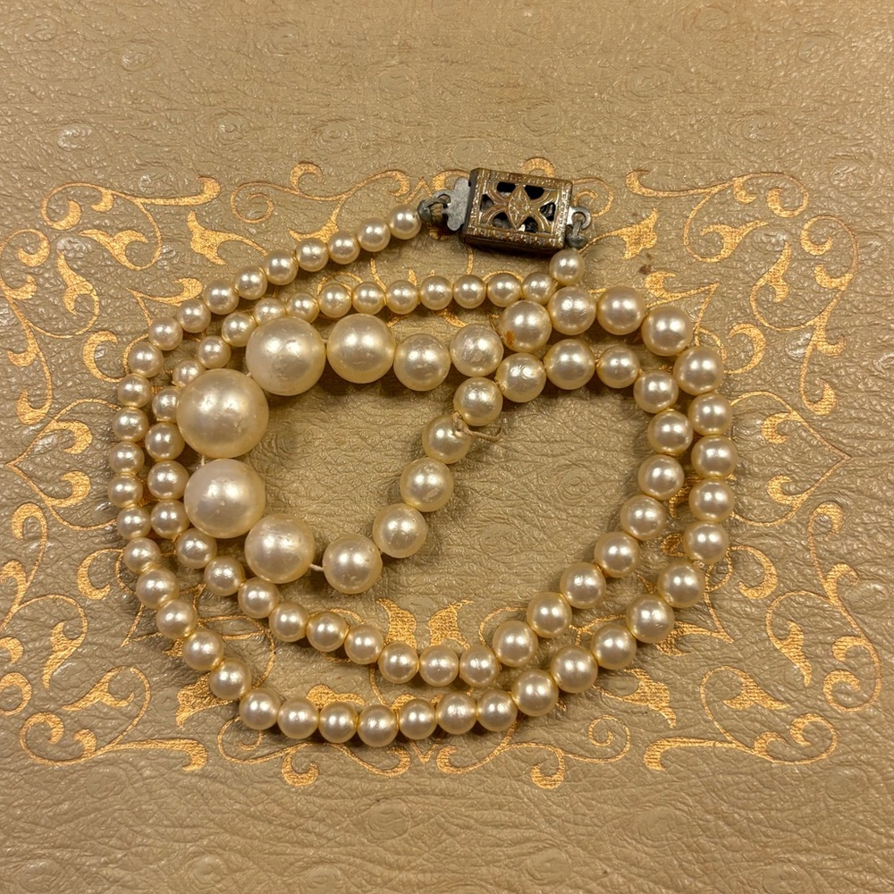 Vintage pearl necklace - Picture 1 of 2